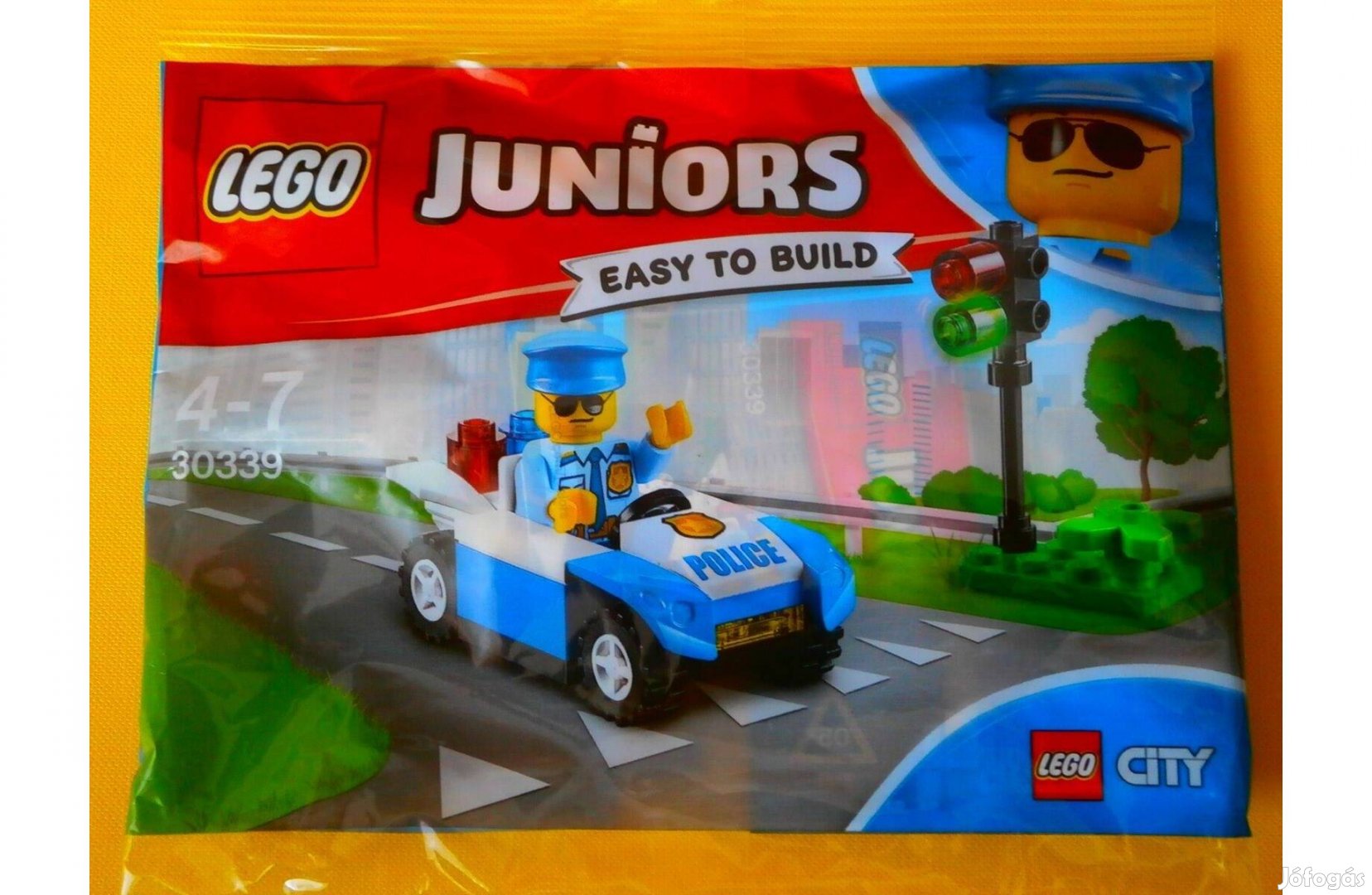 Lego Juniors 30339 Közlekedési járőr - Új, bontatlan