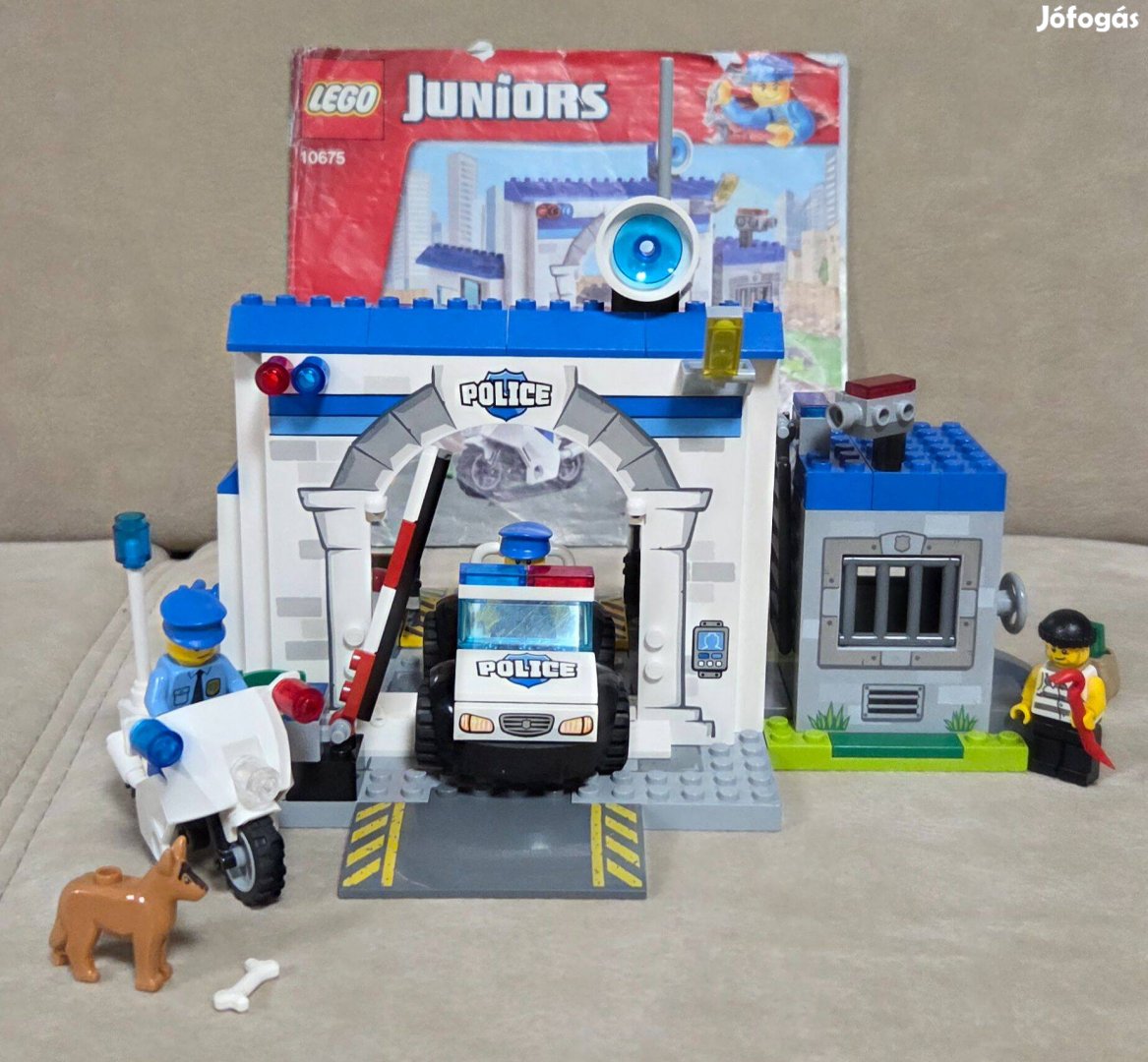 Lego Juniors Rendőrség A nagy szökés 10675