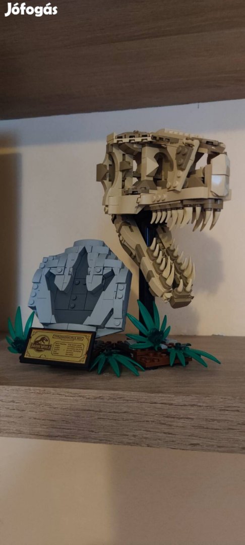 Lego Jurasicc World T-rex koponya, új, bontatlan