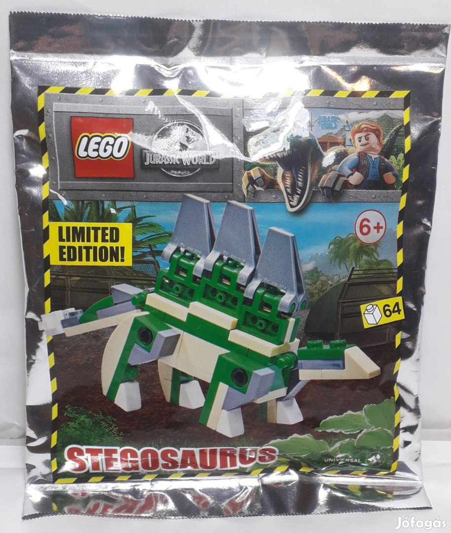 Lego Jurassic World 122111 Stegosaurus Foil Pack 2021