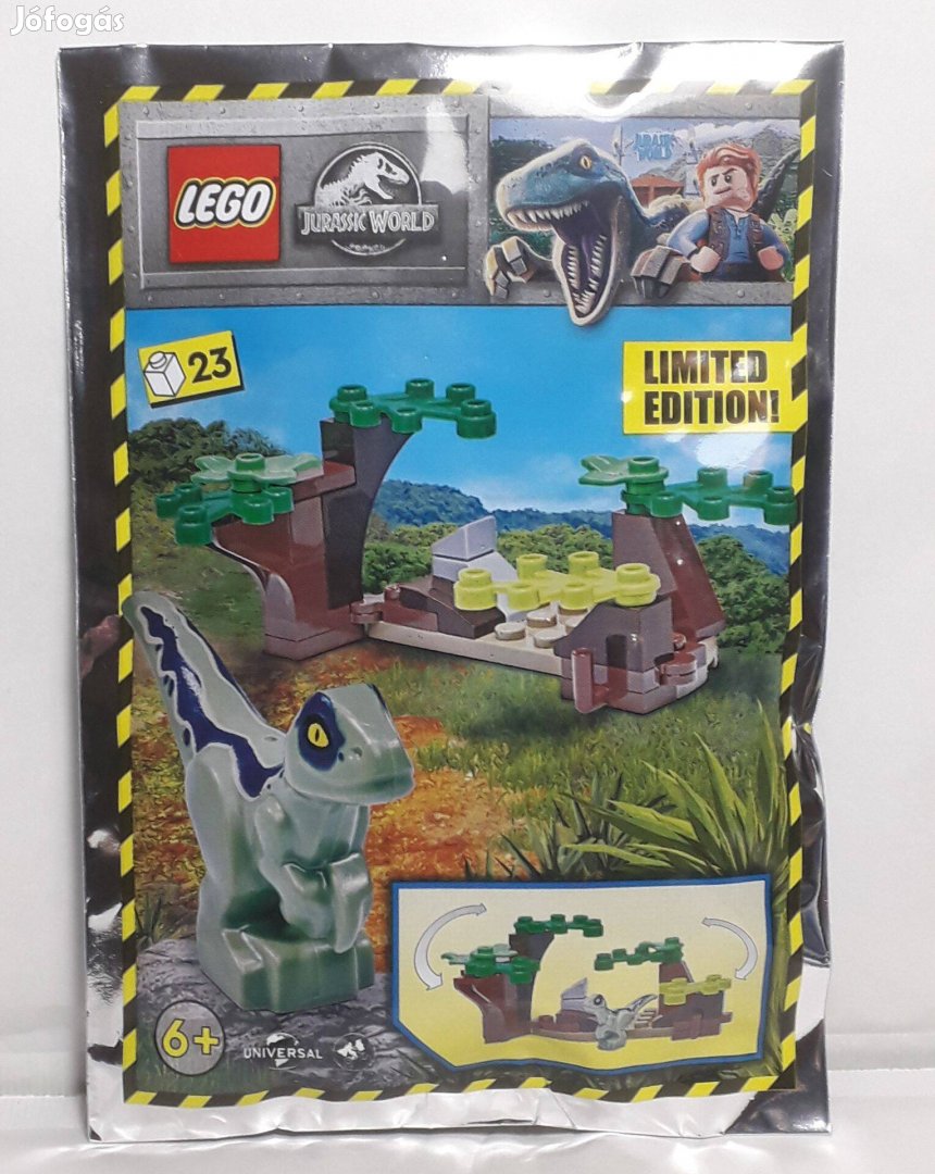 Lego Jurassic World 122217 Raptor in Hiding Foil Pack 2021