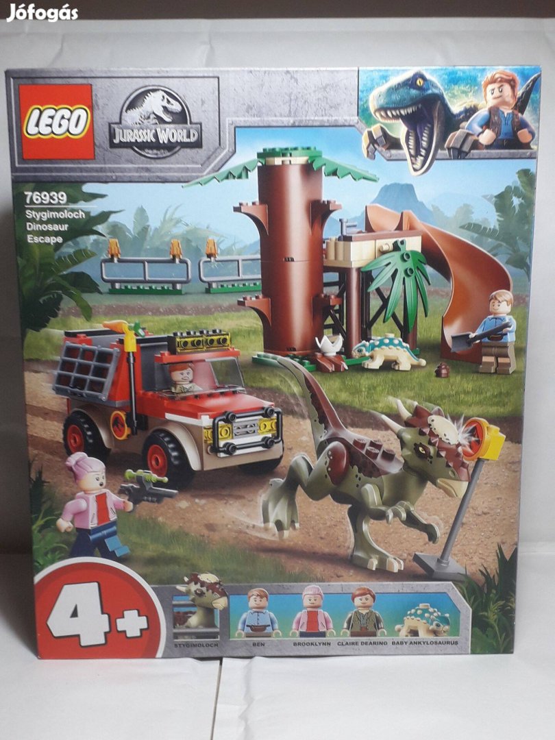 Lego Jurassic World 76939 Stygimoloch Dinosaur Escape 2021 Új!