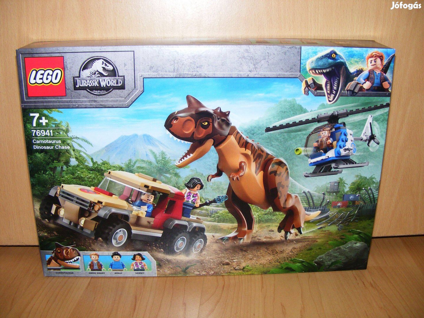 Lego Jurassic World 76941 Carnotaurus üldözés Új BP!