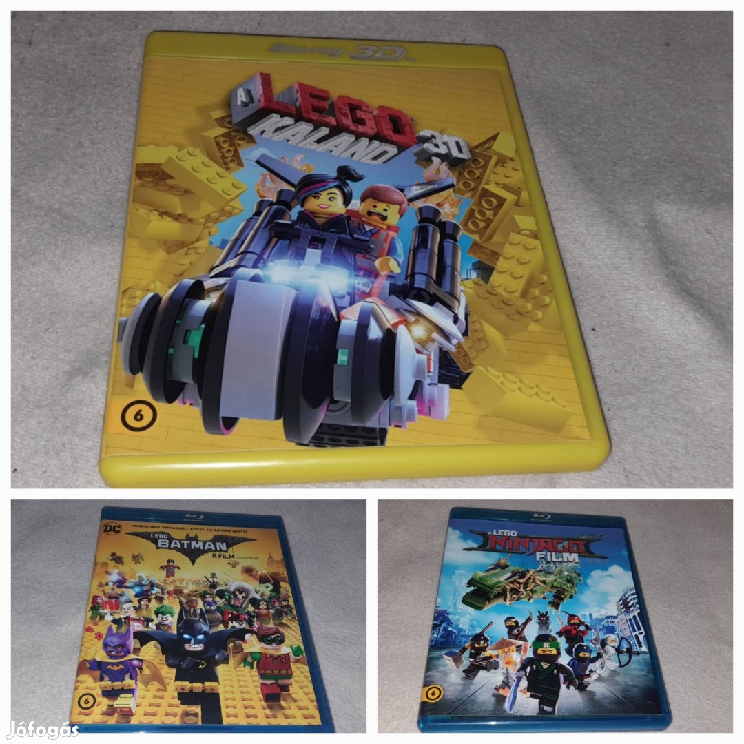 Lego Kaland és Batman és Ninjago Magyar Szinkronos Blu ray