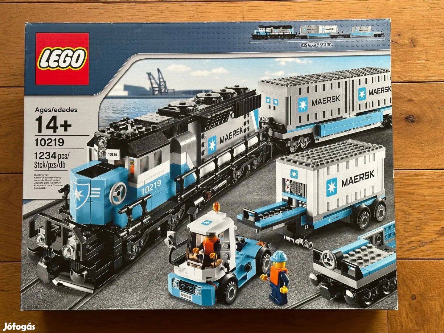 Lego Maersk 10219 tehervonat Lego Maersk 10219 tehervonat vonat vasut