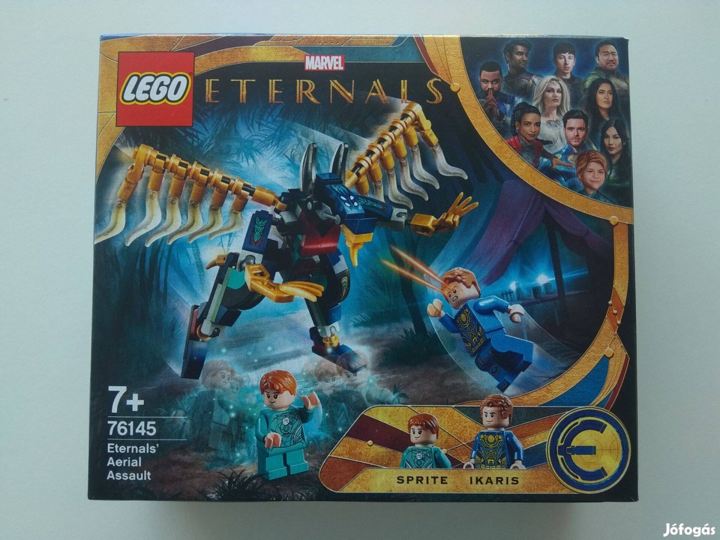 Lego Marvel 76145 Az Örökkévalók légi támadása bontatlan új