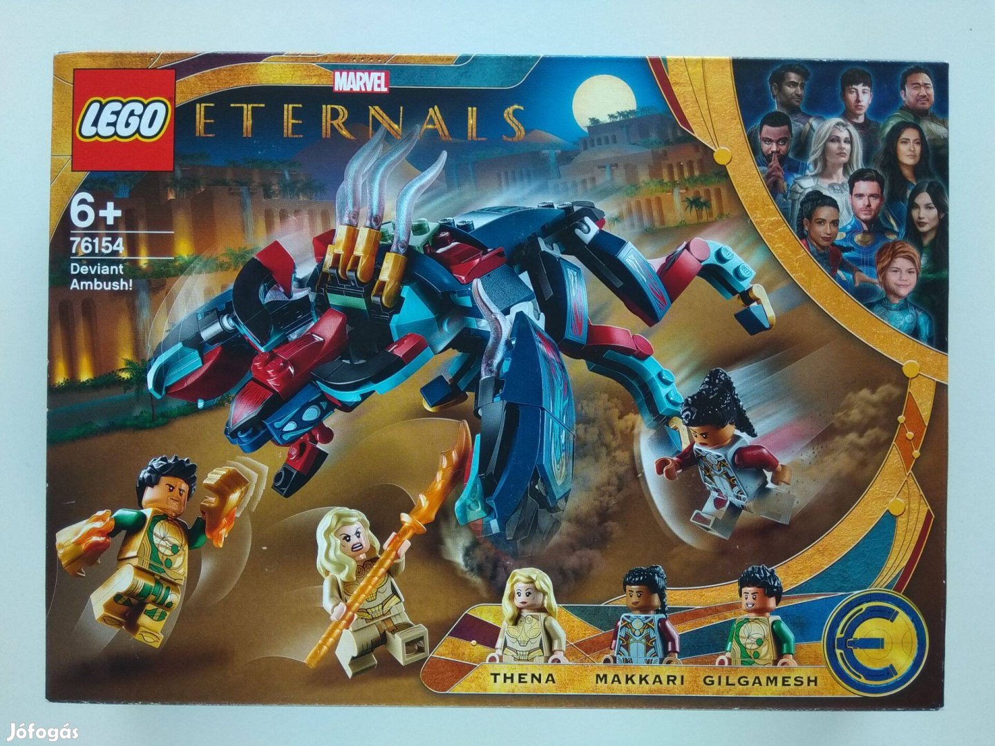 Lego Marvel 76154 Deviáns rajtaütés Eternals új bontatlan