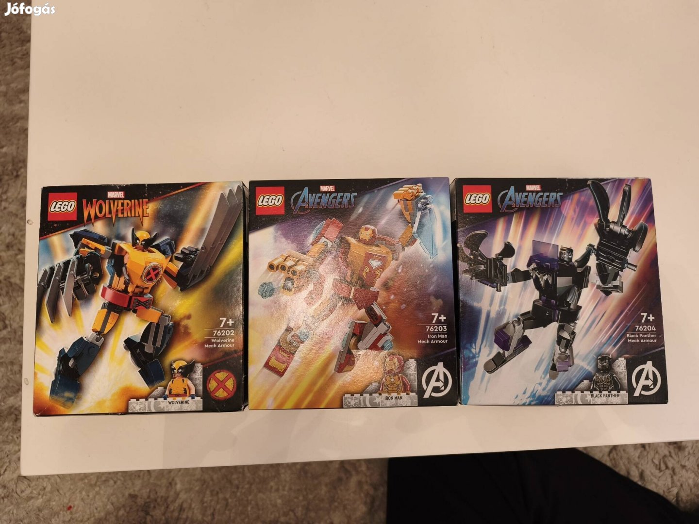 Lego Marvel 76202, 76203, 76204 bontatlan.