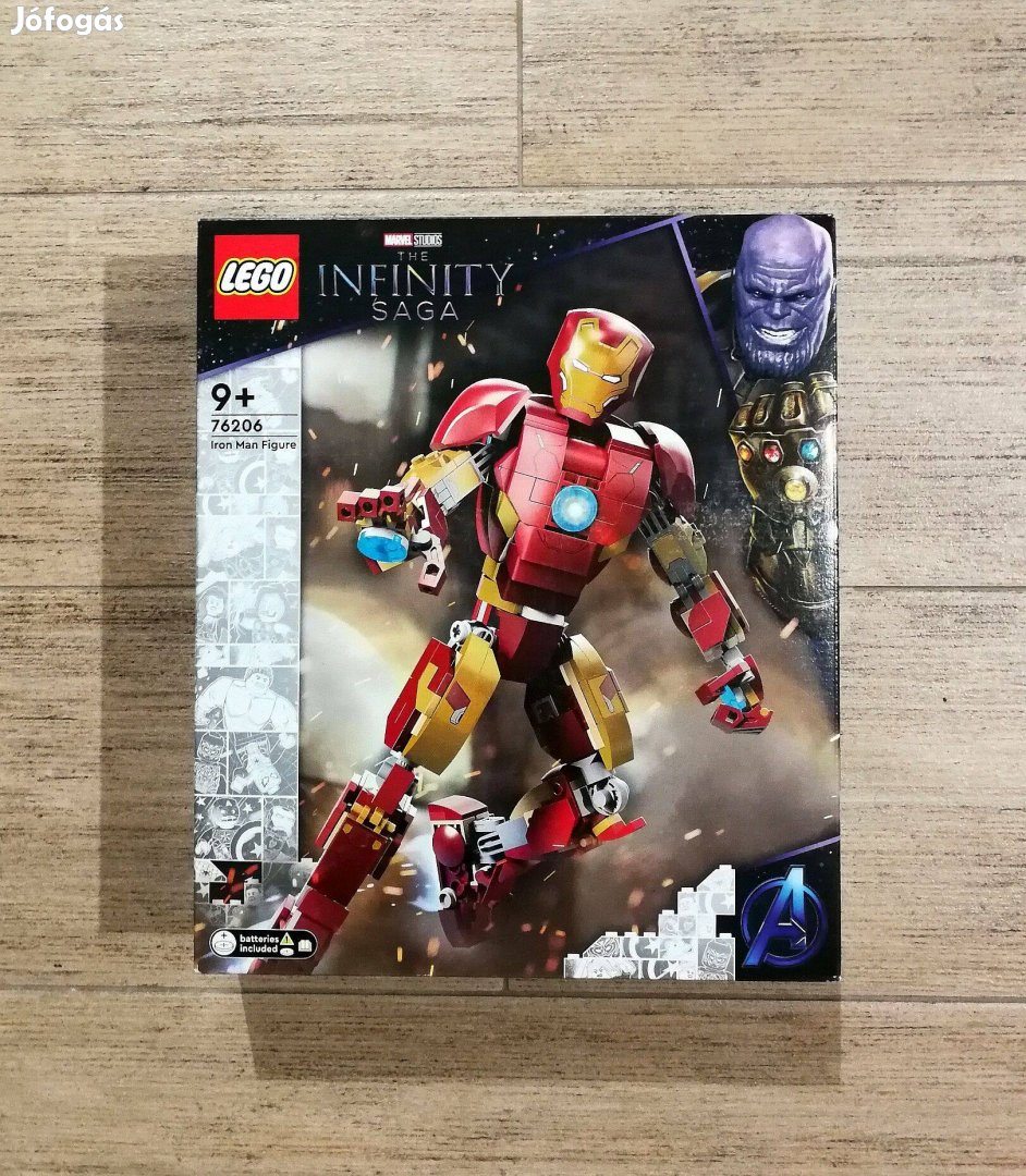 Lego Marvel 76206 Vasember figura Ingyenes házhozszállítás!