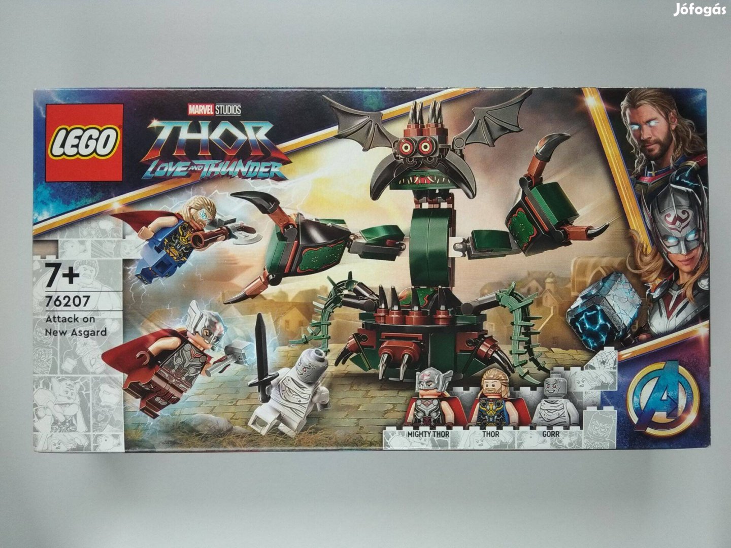 Lego Marvel 76207 támadás New Asgard ellen új bontatlan