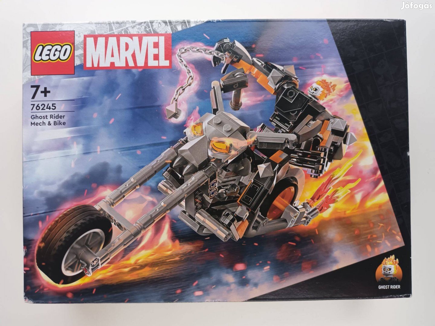 Lego Marvel 76245 Szellemlovas robot és motor bontatlan új