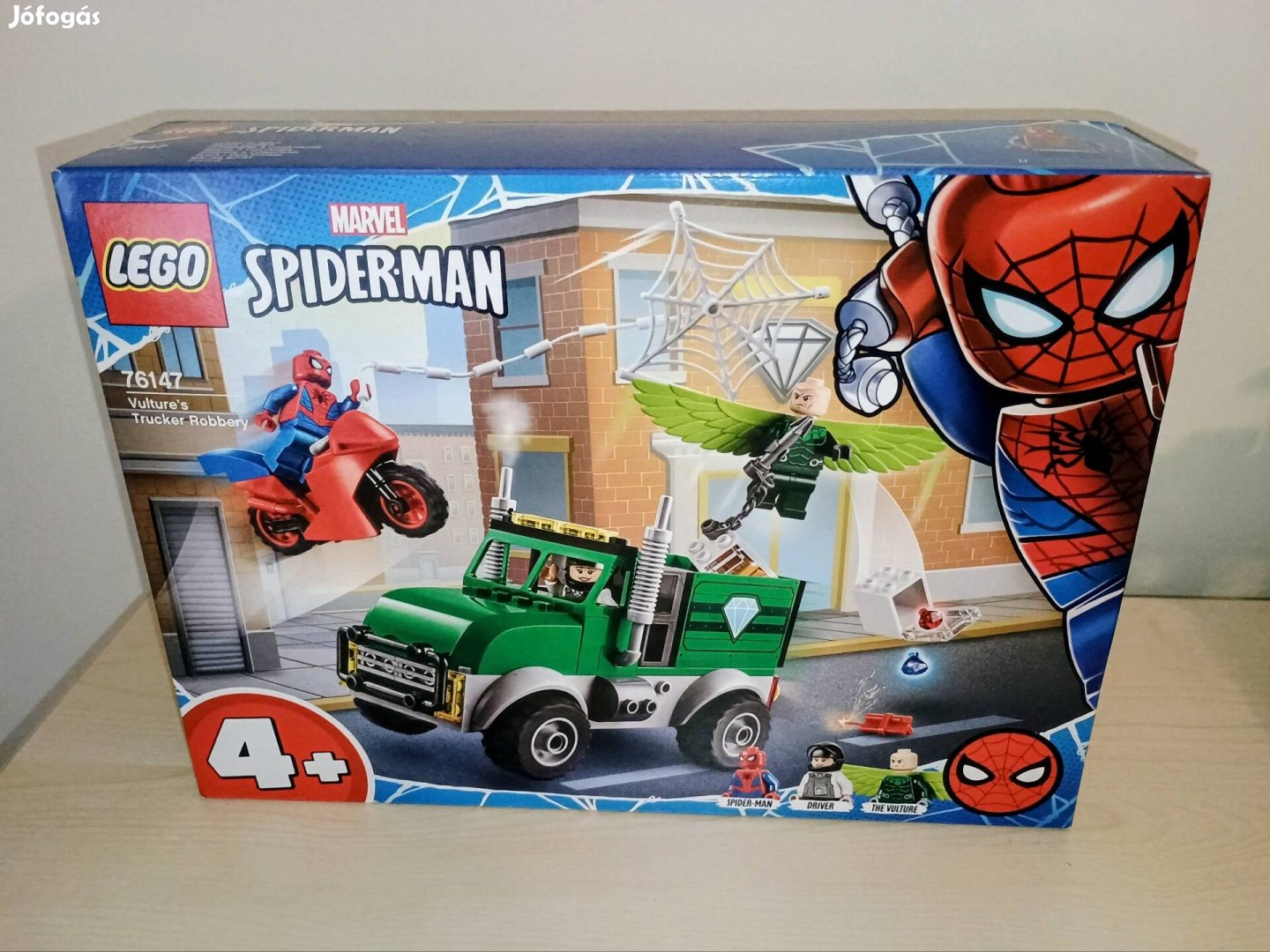 Lego Marvel Pókember 76147 Keselyű teherautó rablás ,Új