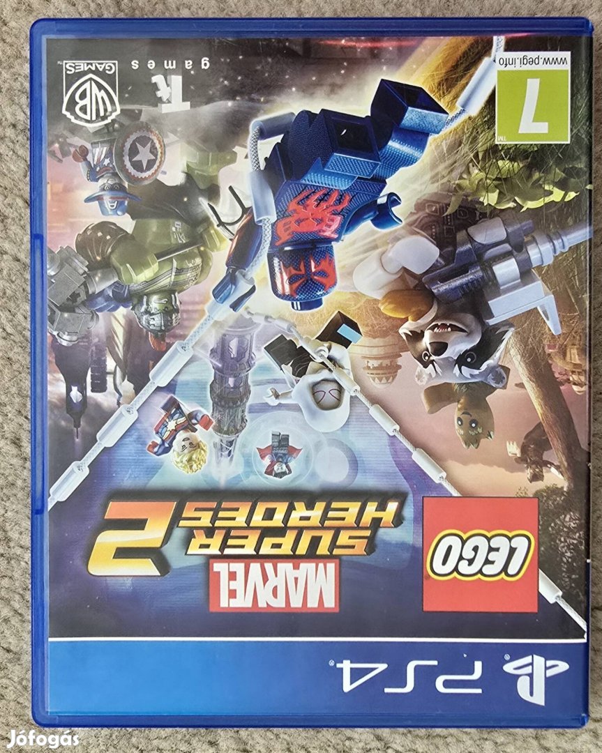Lego Marvel Super Heroes 2 Ps4 Ps5 használt játék Playstation 4 