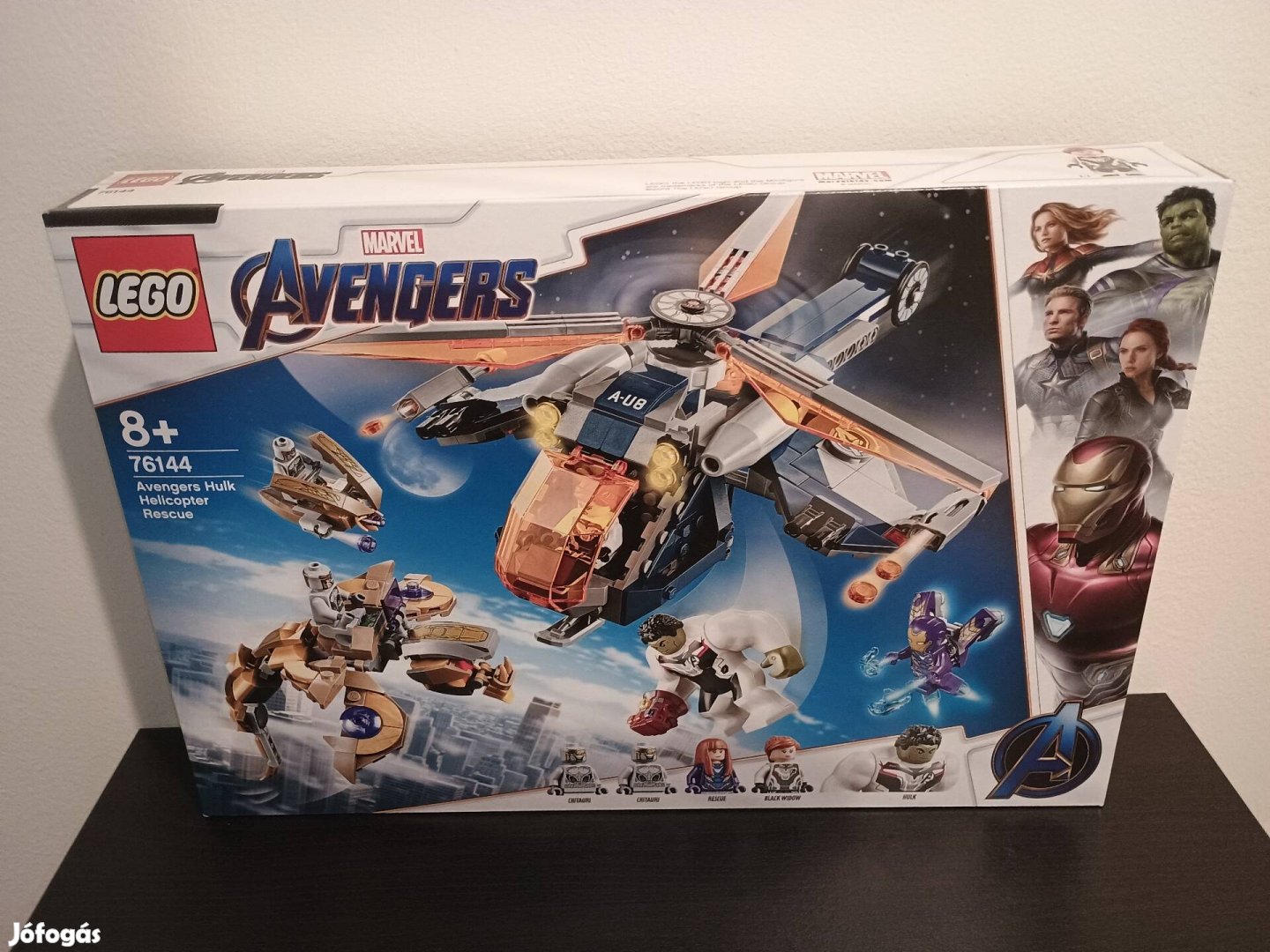 Lego Marvel Super Heroes 76144 Hulk helikopteres mentése,Új bontatlan 