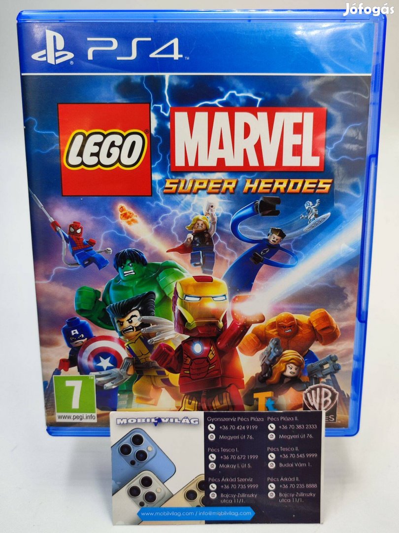 Lego Marvel Super Heroes PS4 Garanciával #konzl0512