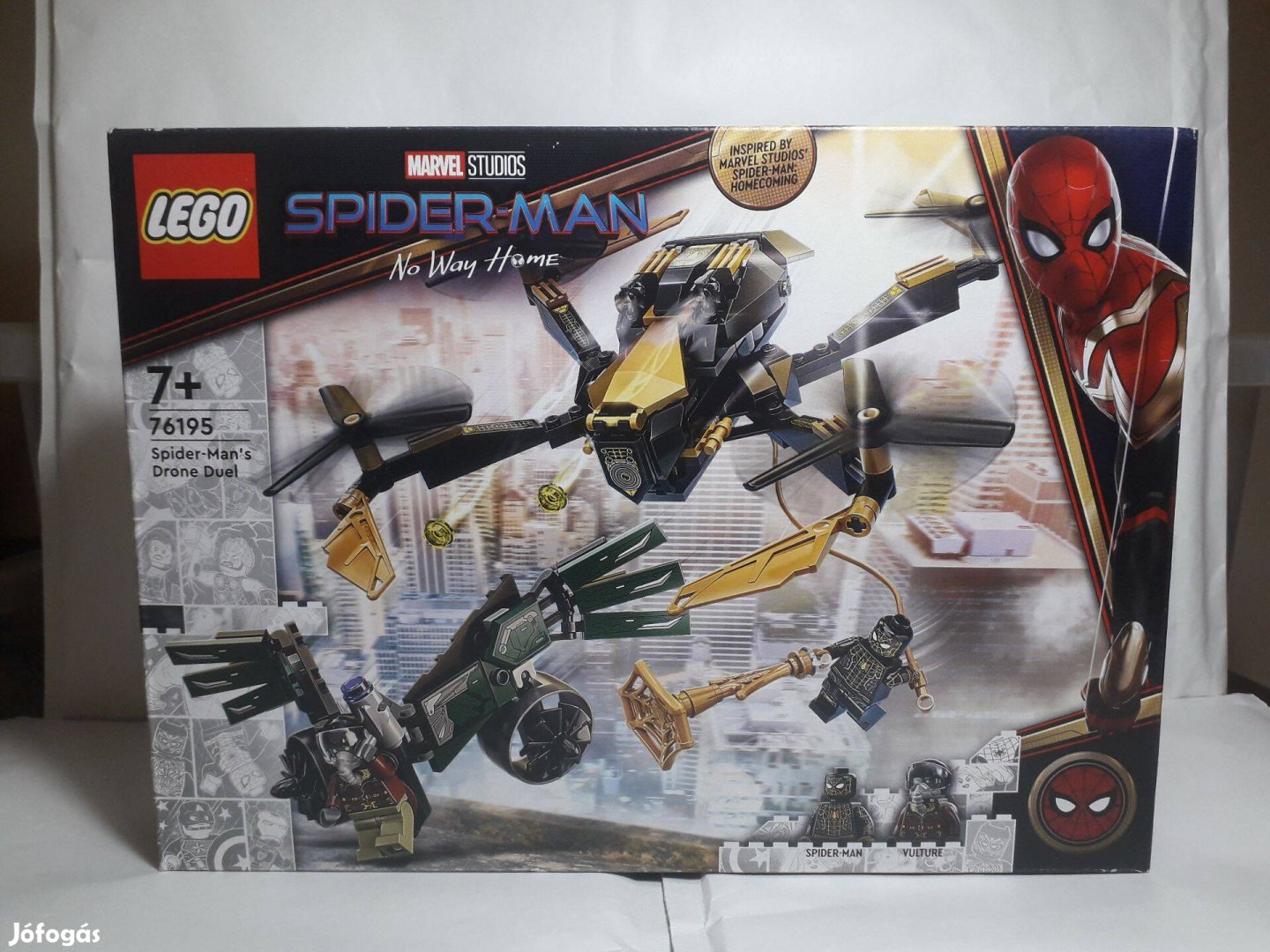 Lego Marvel Superheroes 76195 Spider- Man's Drone Duel 2021 Új!