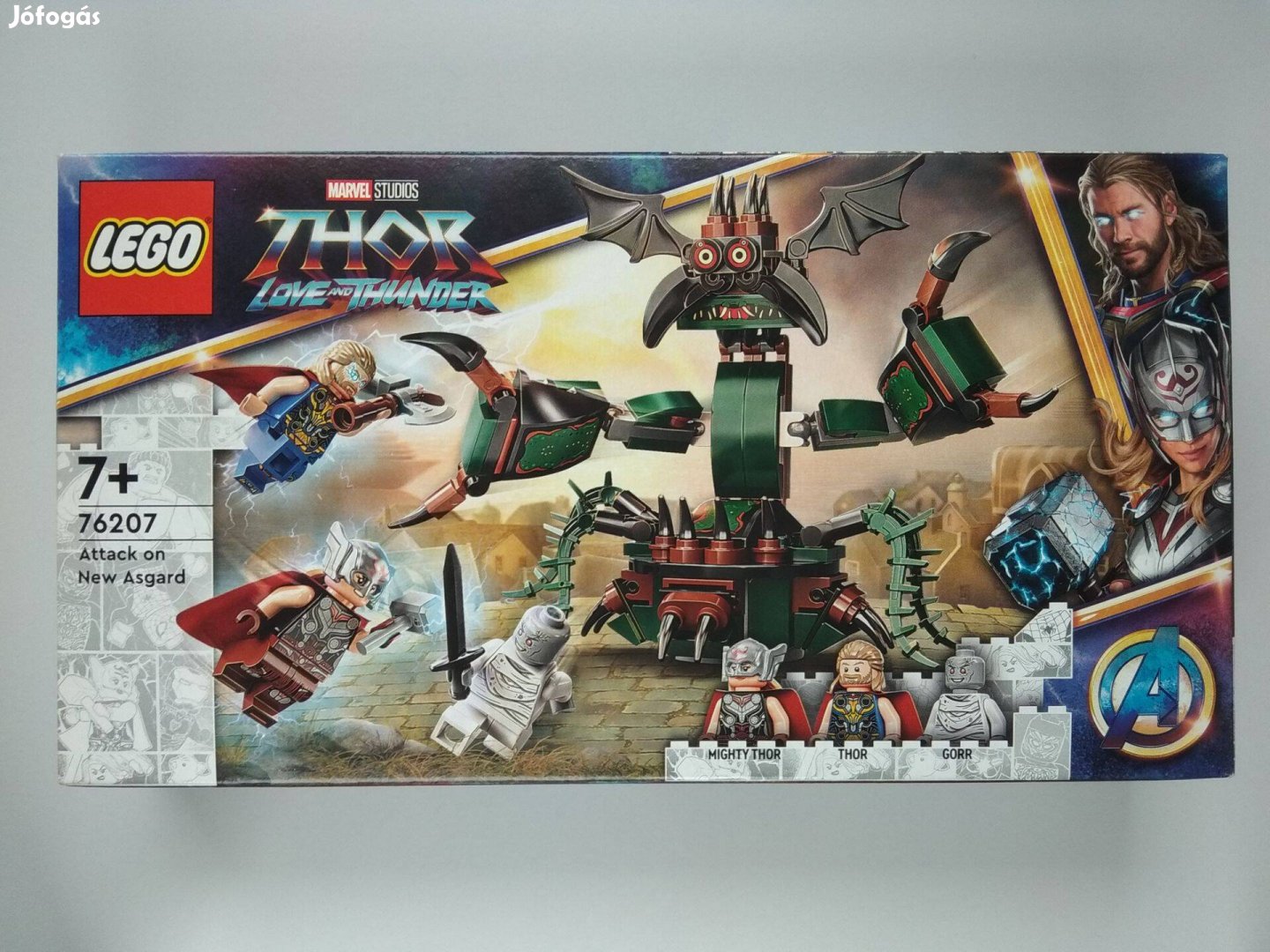 Lego Marvel Thor 76207 Támadás New Asgard ellen bontatlan új