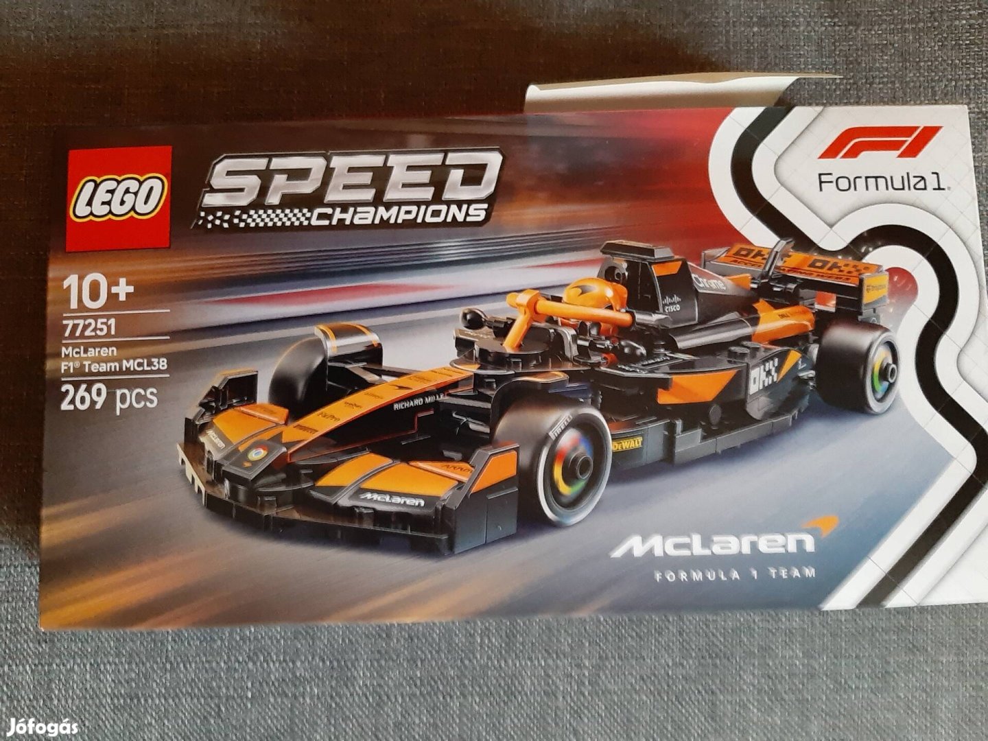 Lego Mclaren F1 team mcl38 új.