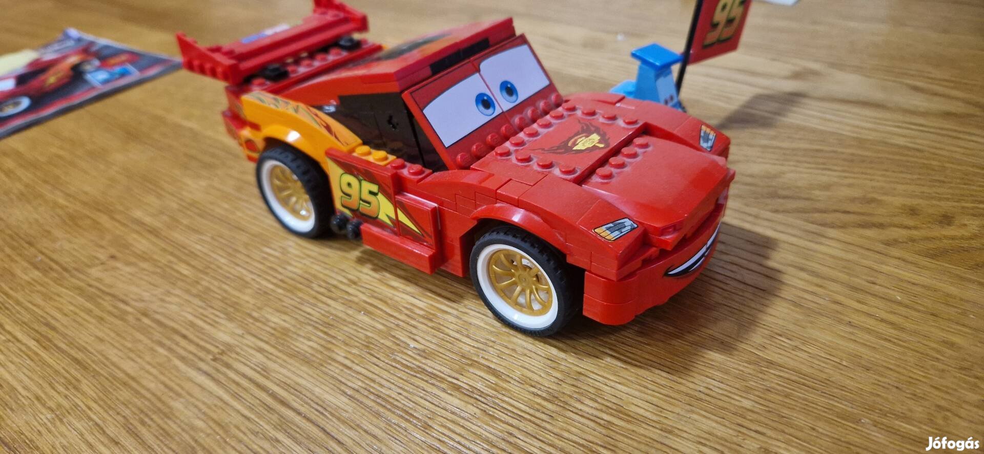 Lego Mcqueen 8484 doboz leiras 