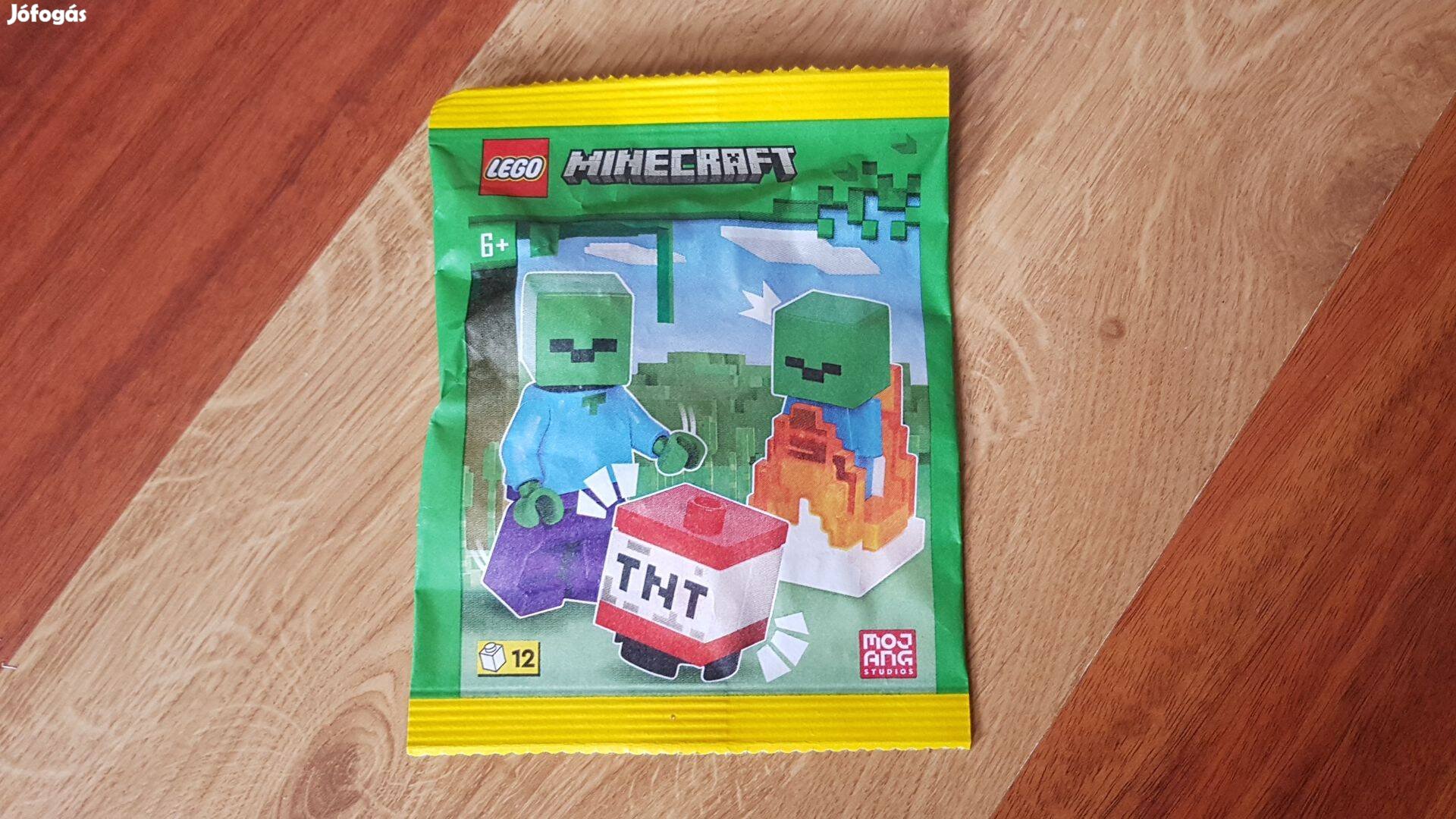 Lego Minec662403 Zombie with Burning Baby Zombie and TNT