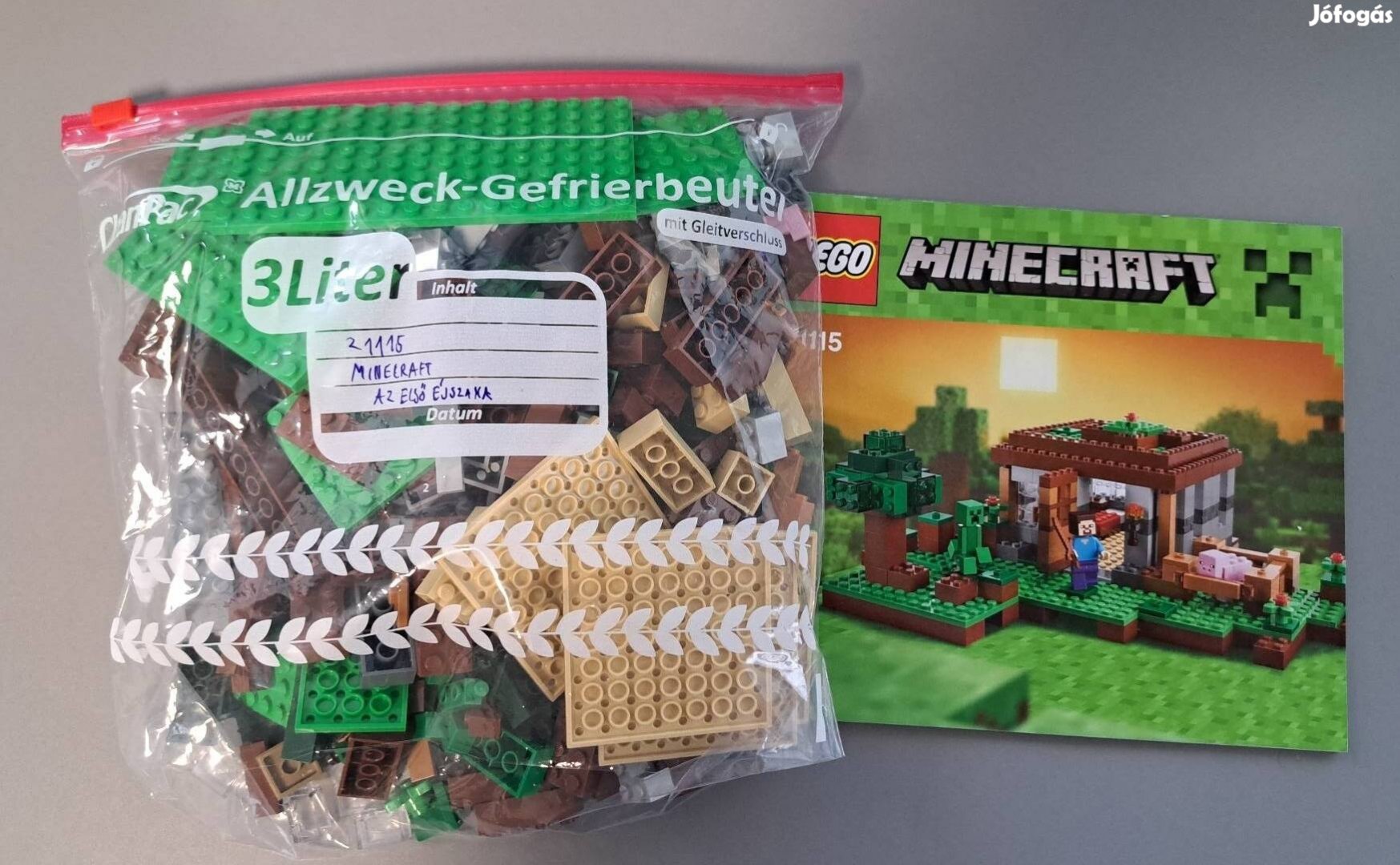 Lego Minecraft 21115 Az első éjszaka