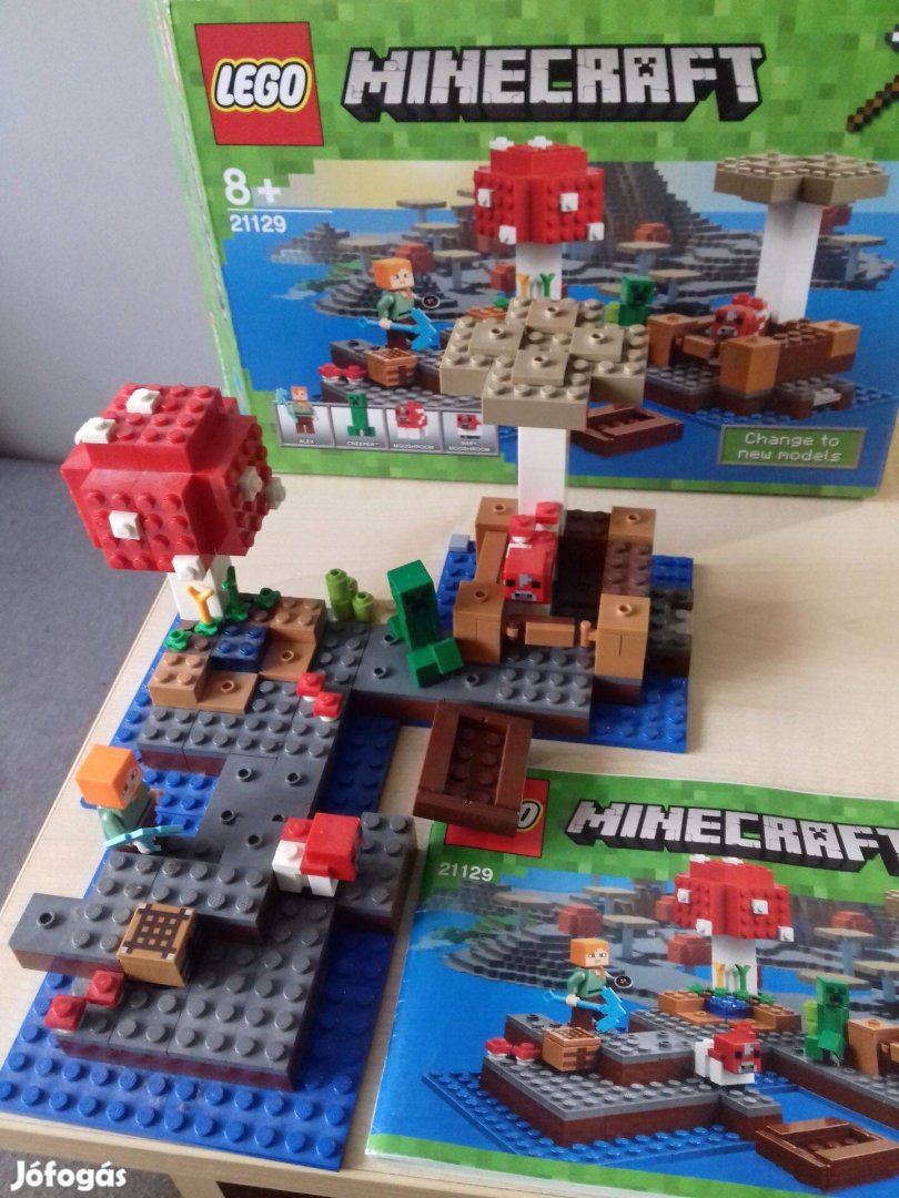 Lego Minecraft 21129 Gomba sziget