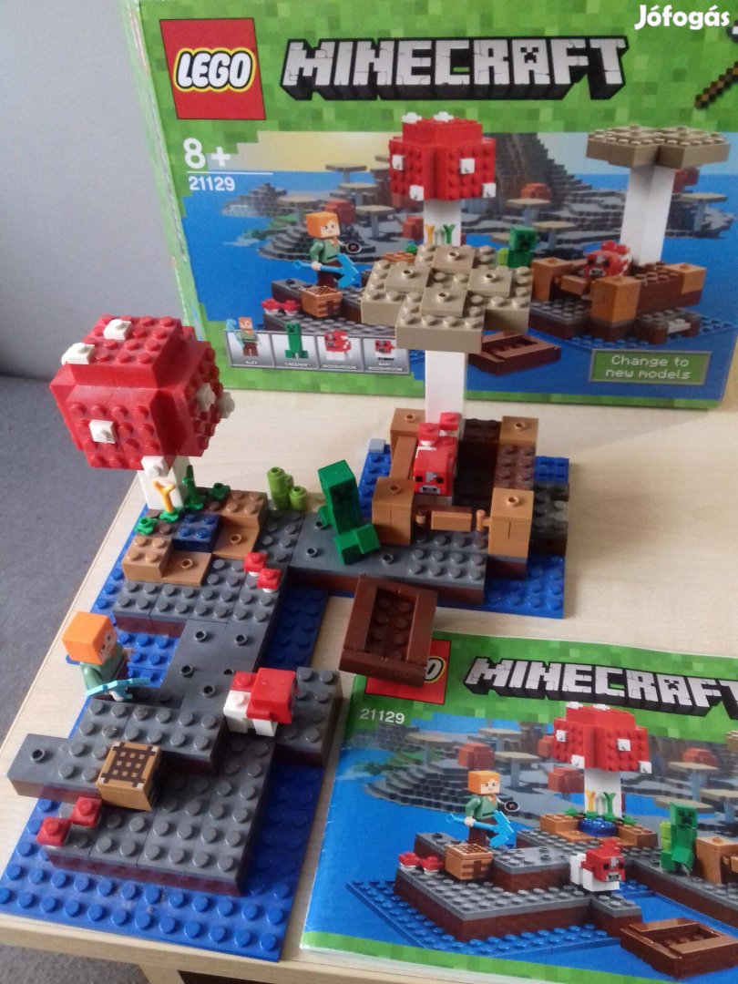 Lego Minecraft 21129 Gomba sziget