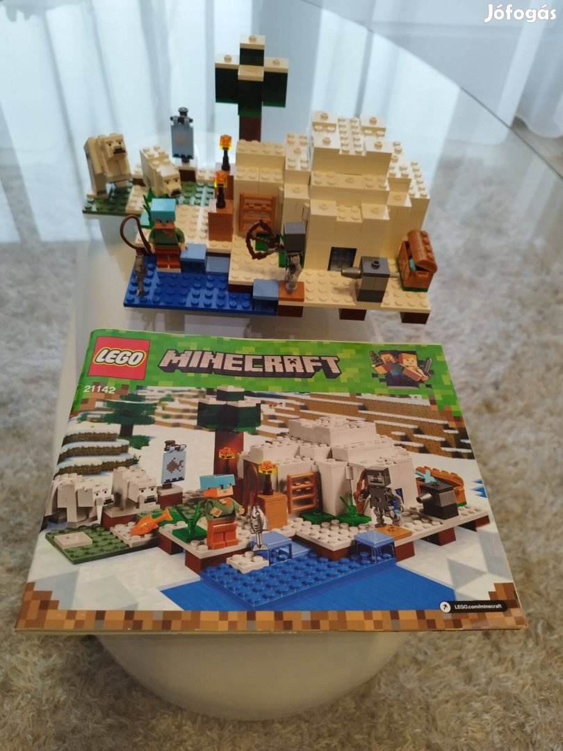 Lego Minecraft 21142 Sarki iglu készlet