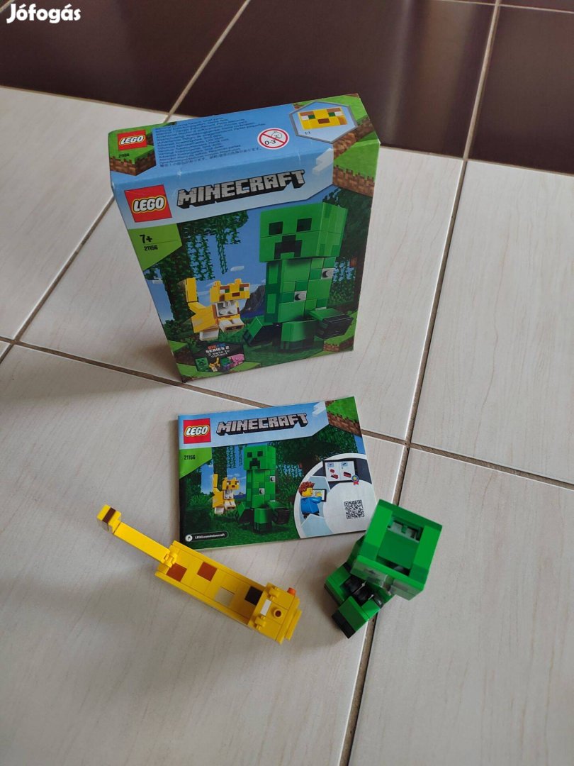 Lego Minecraft 21156 szett saját dobozával Eladó!