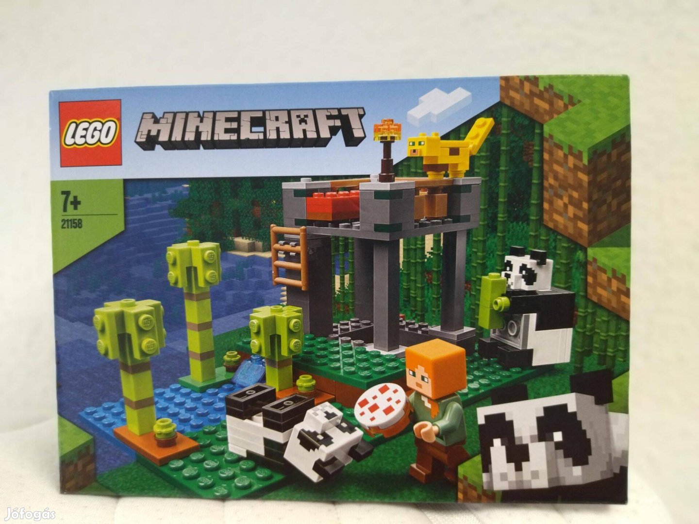 Lego Minecraft 21158 A pandabölcsöde új, bontatlan