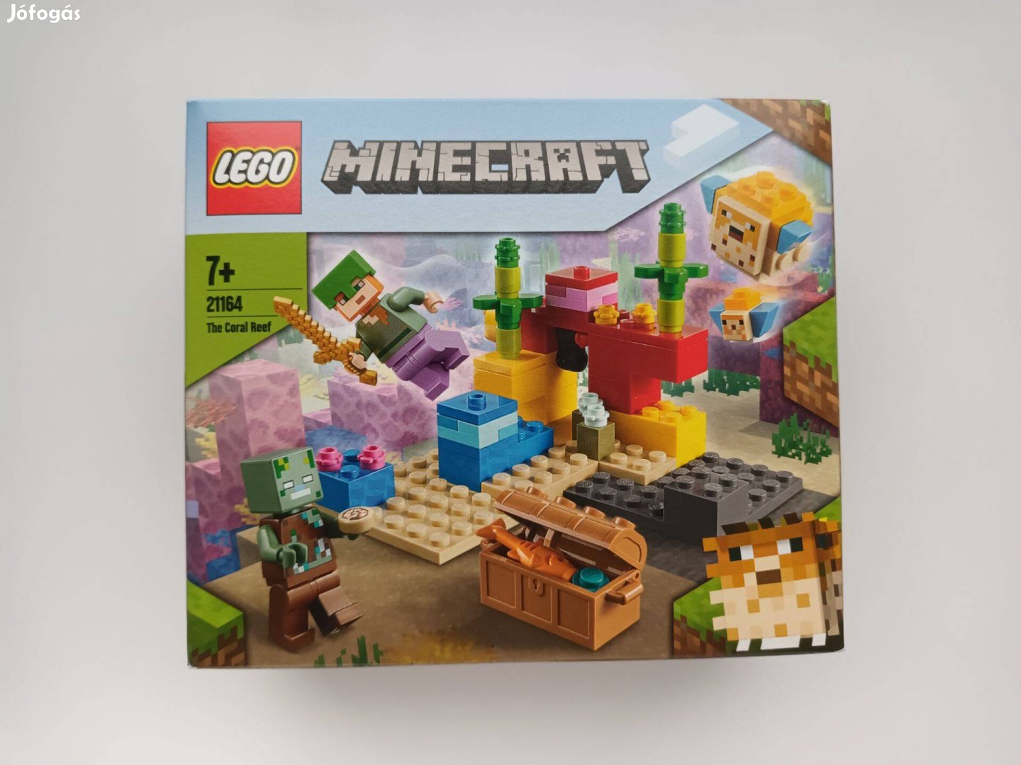 Lego Minecraft 21164 A korallzátony bontatlan új