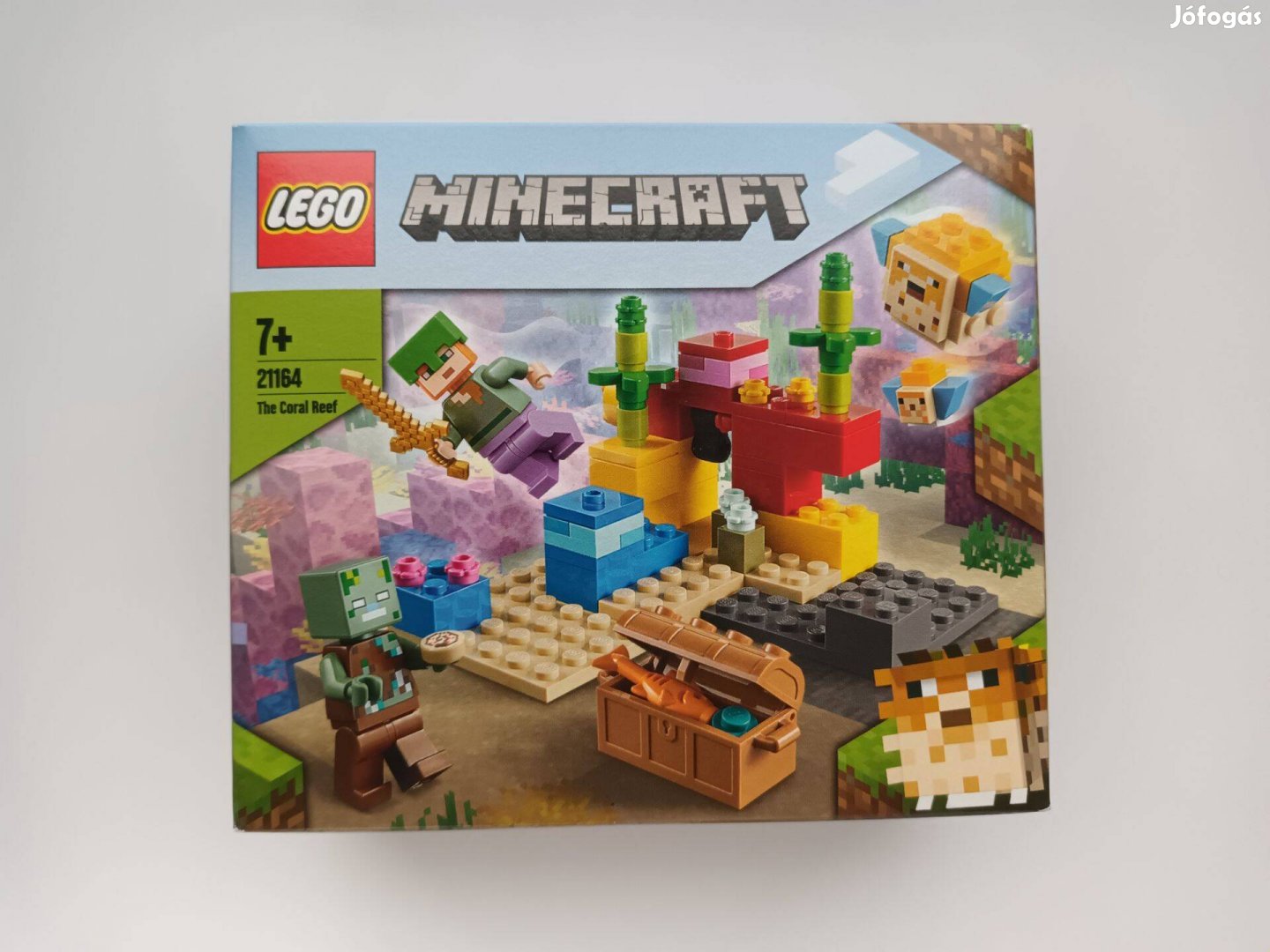 Lego Minecraft 21164 A korallzátony új bontatlan