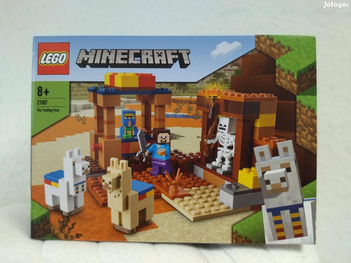 Lego Minecraft 21167 A kereskedelmi állomás új, bontatlan