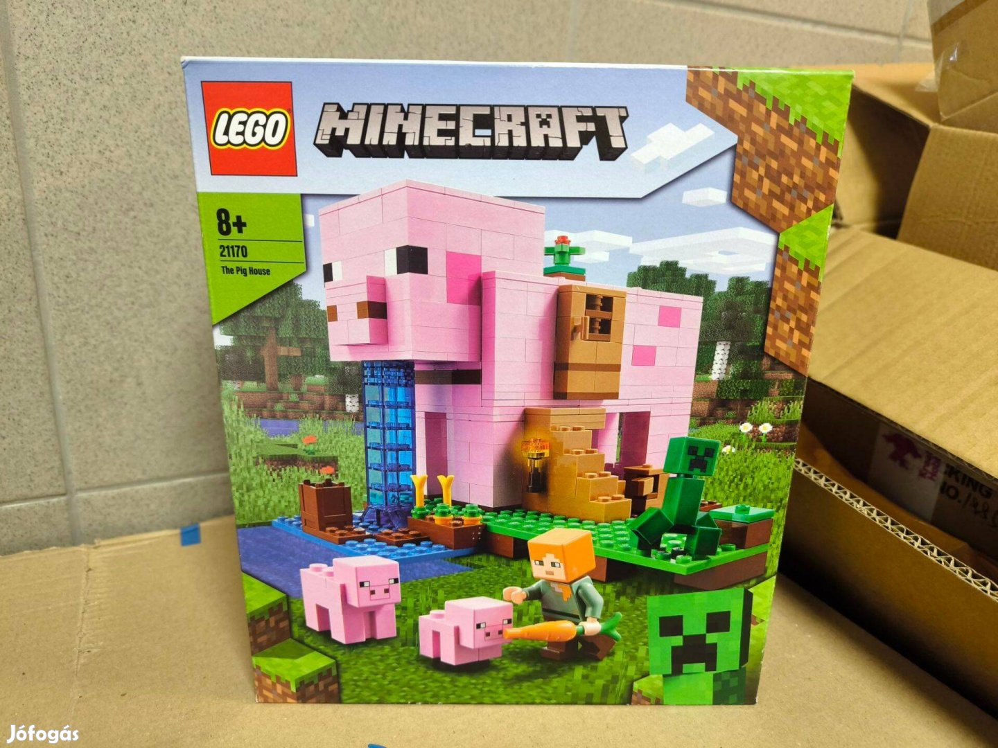 Lego Minecraft 21170 A malac háza új, bontatlan