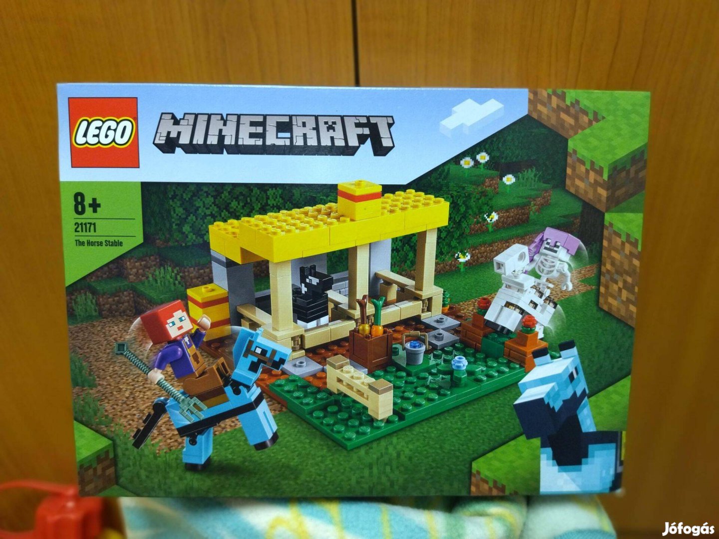 Lego Minecraft 21171 Lóistálló új, bontatlan