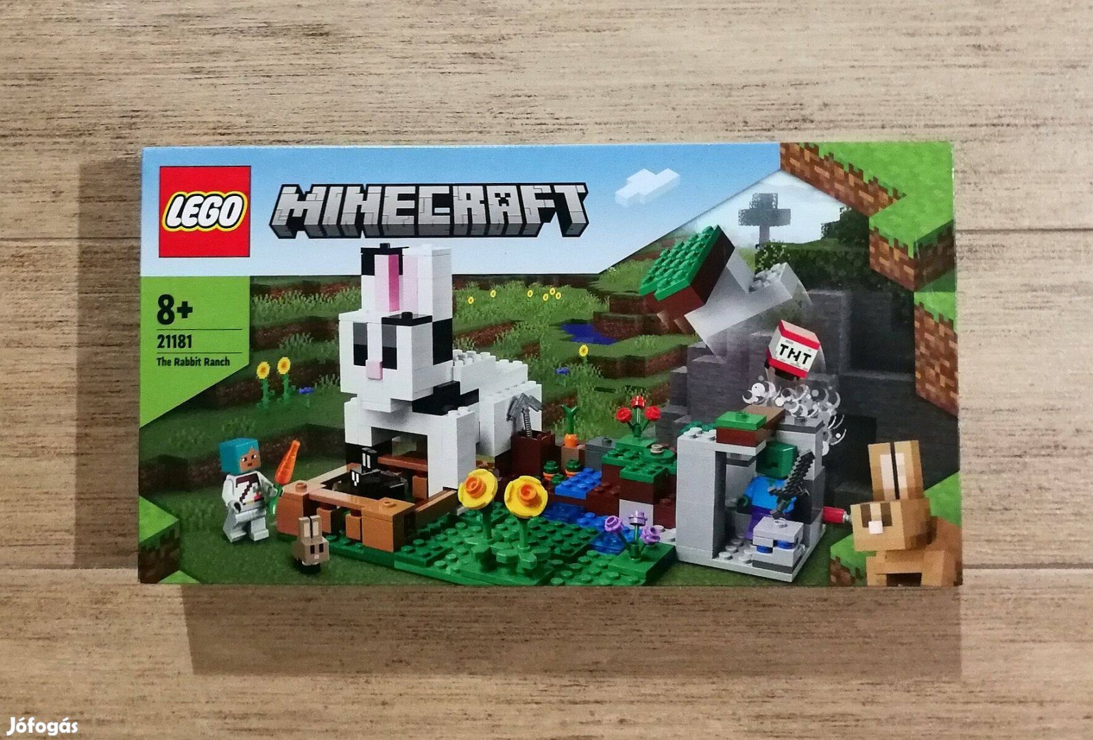 Lego Minecraft 21181 A nyúlfarm Ingyenes házhozszállítás!