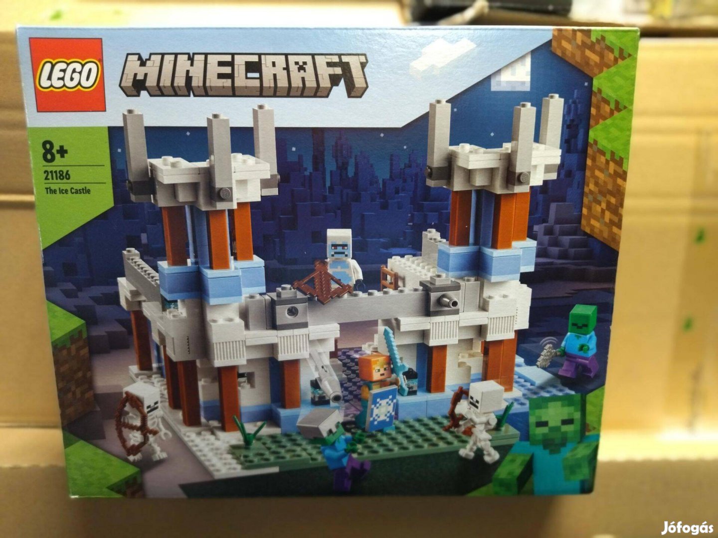 Lego Minecraft 21186 A jégkastély új, bontatlan