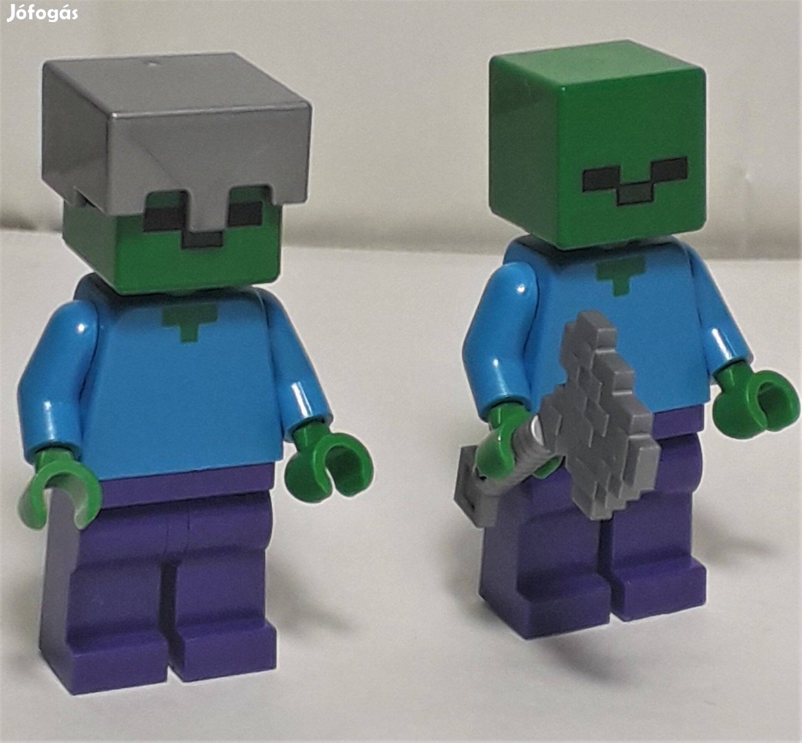 Lego Minecraft 21186 Zombie minifigura (2 darab) 2022