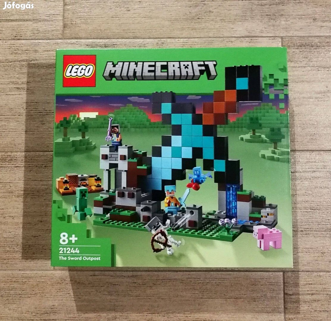 Lego Minecraft 21244 A kardos erődítmény Ingyenes kiszállítás!
