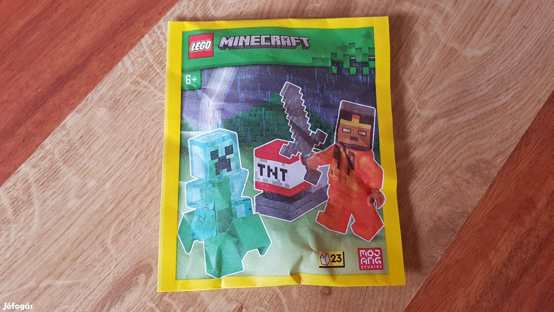 Lego Minecraft 662406 Hero Creeperel és TNT-vetővel