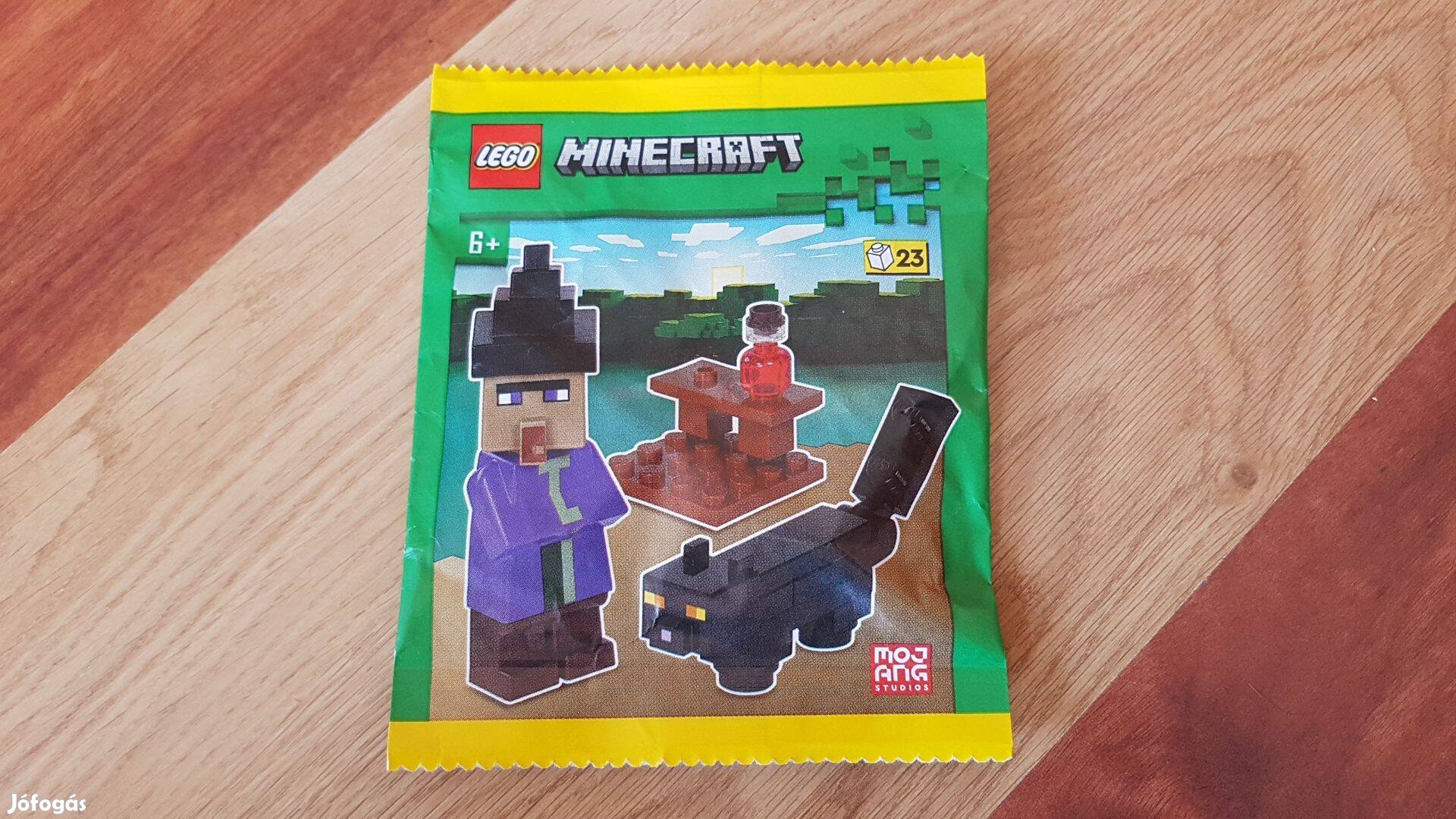 Lego Minecraft 662408 Boszorkány fekete macskával