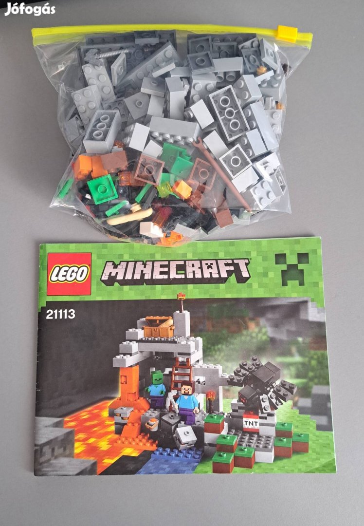 Lego Minecraft Barlang (21113)