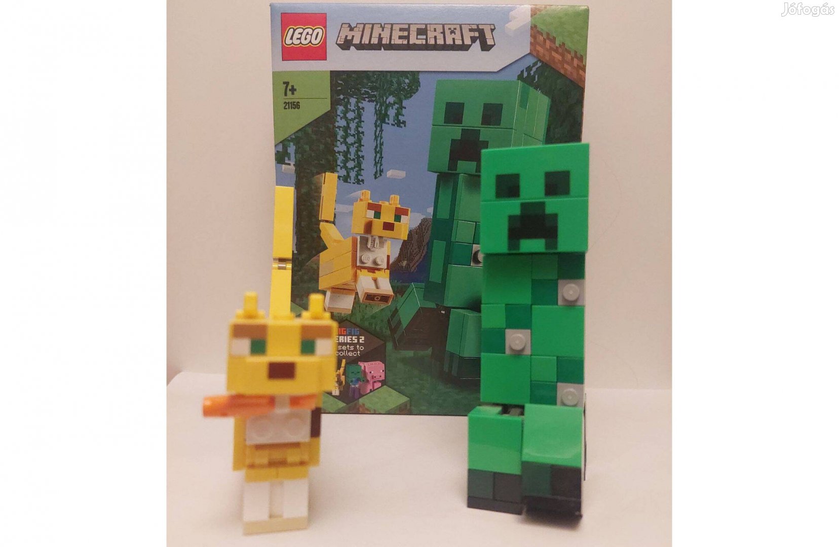 Lego Minecraft Bigfig: 21156 Creeper és ocelot