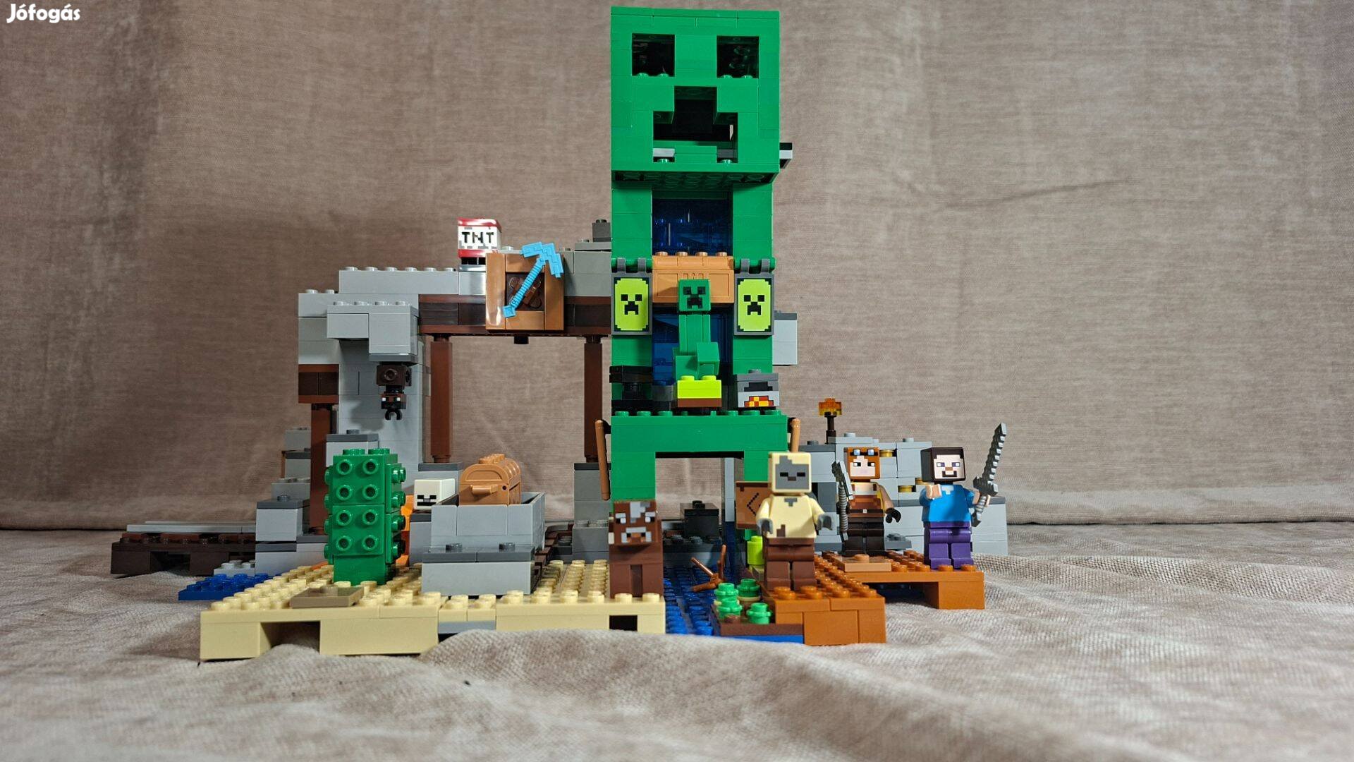 Lego Minecraft Creeper barlang . 21155 Eladó
