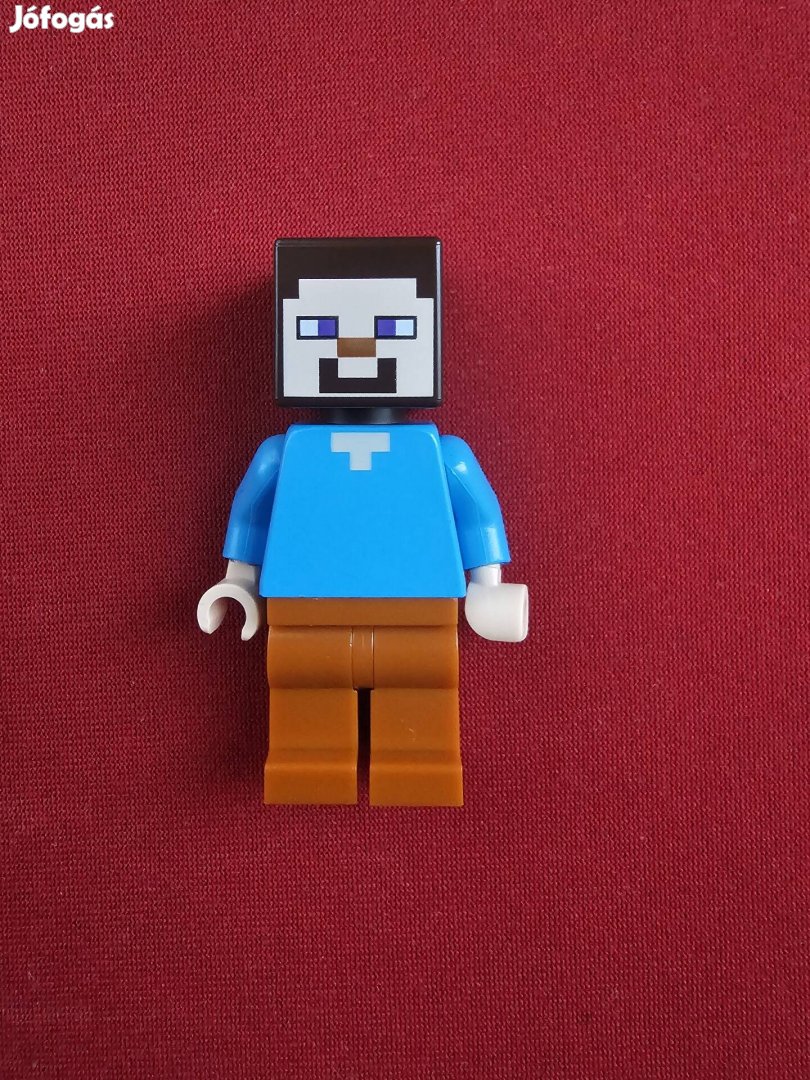 Lego Minecraft Steve minifigura