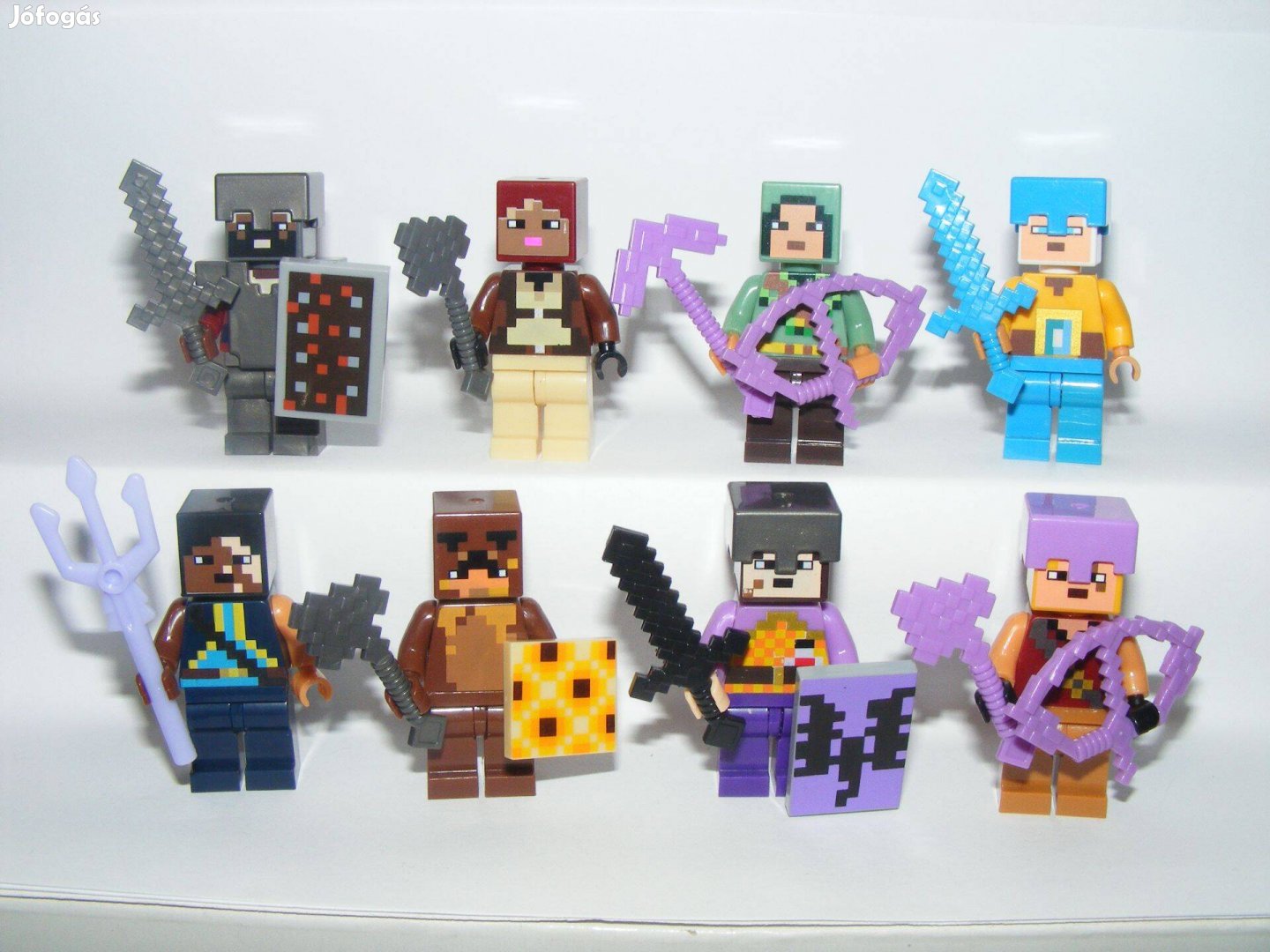 Lego Minecraft figurák Sárkány íjász Végharcos Nether lovag figura