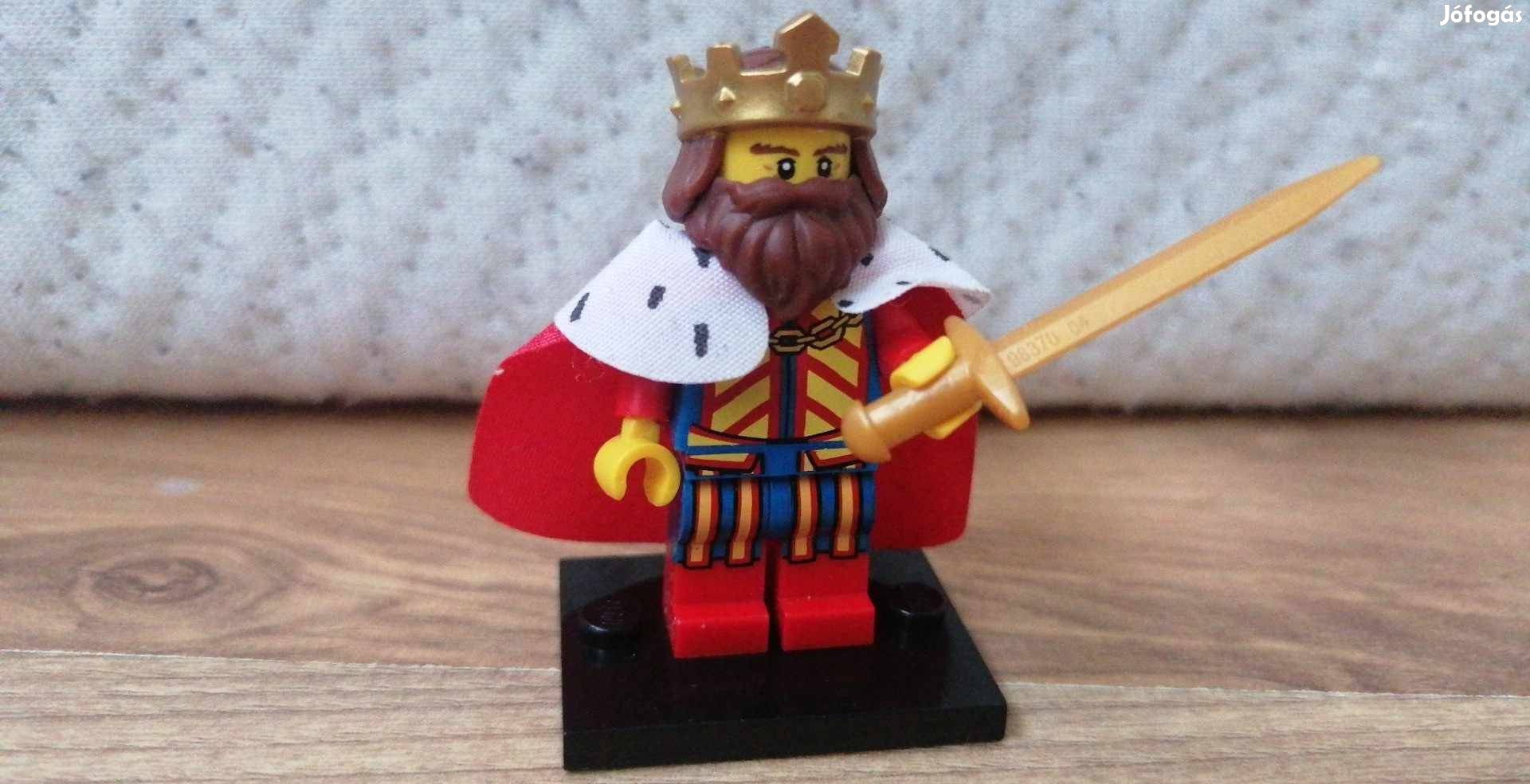 Lego Minifigura Király Új