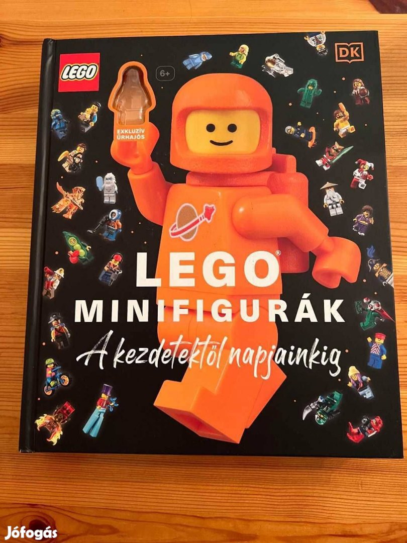 Lego Minifigure a Visual History New Edition Narancssárga űrhajóssal