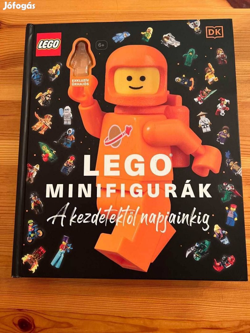 Lego Minifigure a Visual History New Edition Narancssárga űrhajóssal