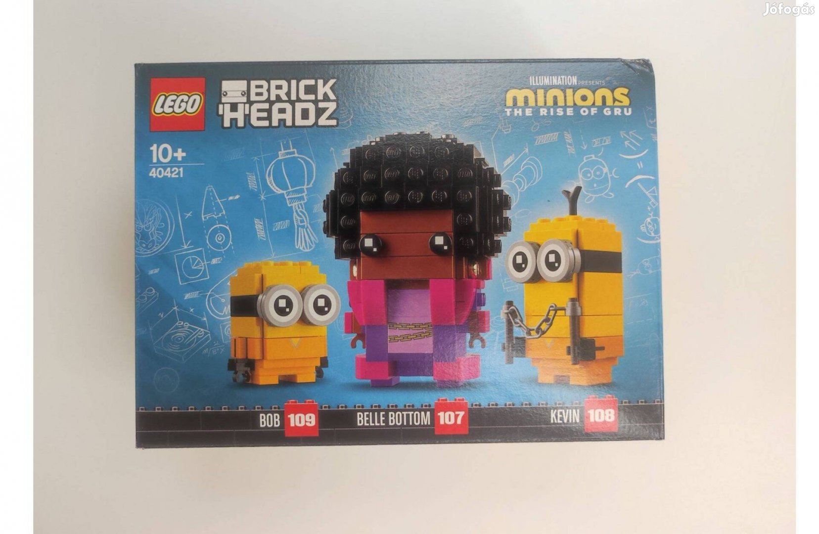 Lego Minions 40421 - Bob, Belle Bottom, Kevin - új, bontatlan